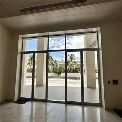 Pagrindinio įėjimo aliuminio korpuso durys